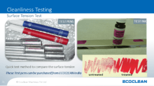 surface tension test