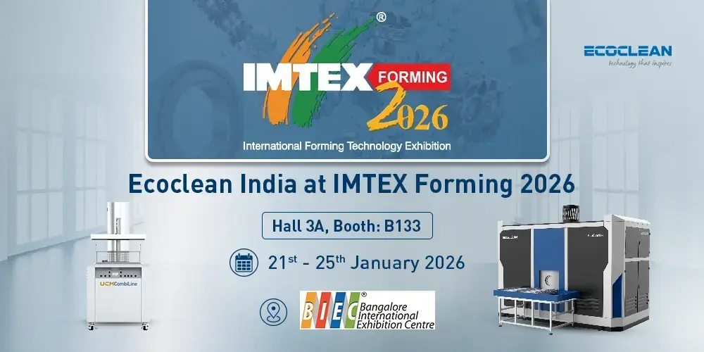 Aqueous Cleaning Systems for Modern Manufacturing | Ecoclean India