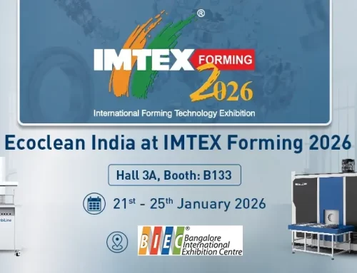 Ecoclean India at IMTEX Forming 2026 Showcasing State-of-the-art Industrial Parts Cleaning Solutions