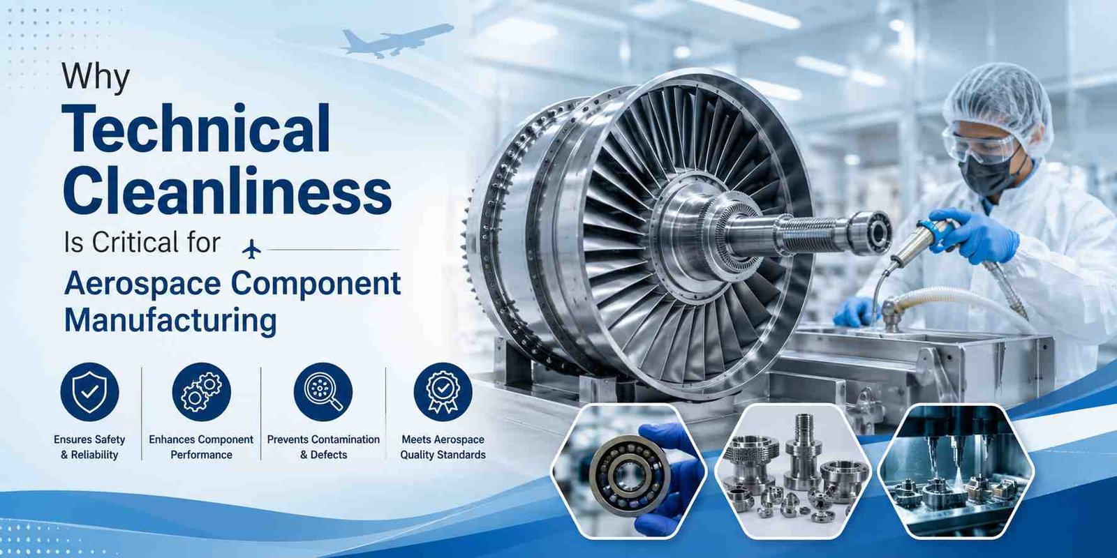 Why Technical Cleanliness Is Critical for Aerospace Component Manufacturing - Ecoclean India