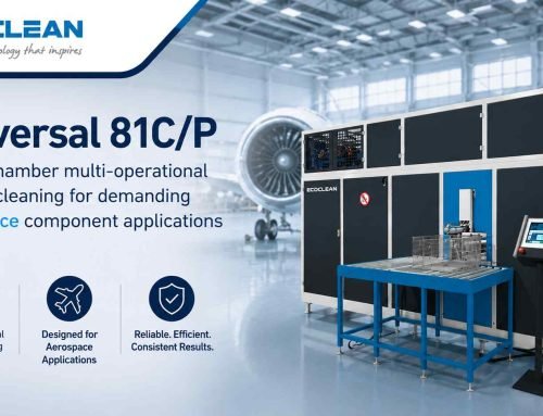 Universal 81C/P: Single chamber multi-operational solvent cleaning for demanding Aerospace component applications