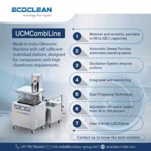 𝐔𝐂𝐌 𝐂𝐨𝐦𝐛𝐢𝐋𝐢𝐧𝐞 𝐏𝐫𝐞𝐜𝐢𝐬𝐢𝐨𝐧 𝐂𝐥𝐞𝐚𝐧𝐢𝐧𝐠 𝐟𝐨𝐫 𝐀𝐞𝐫𝐨𝐬𝐩𝐚𝐜𝐞 𝐂𝐨𝐦𝐩𝐨𝐧𝐞nt - Ecoclean India