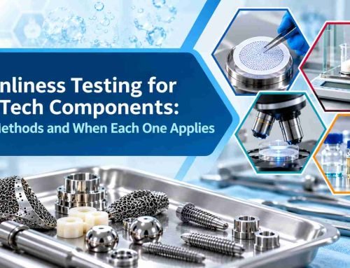 Cleanliness Testing for MedTech Components: Four Methods and When Each One Applies