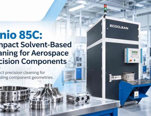 Minio 85C: Compact Solvent-Based Cleaning for Aerospace Precision Components